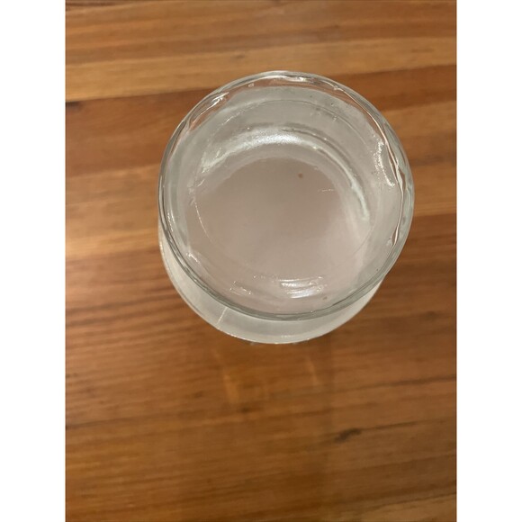 Libbey Clear Glass Lidded Snowman Jar Canister Christmas Holiday 8 Inches - Picture 2 of 13